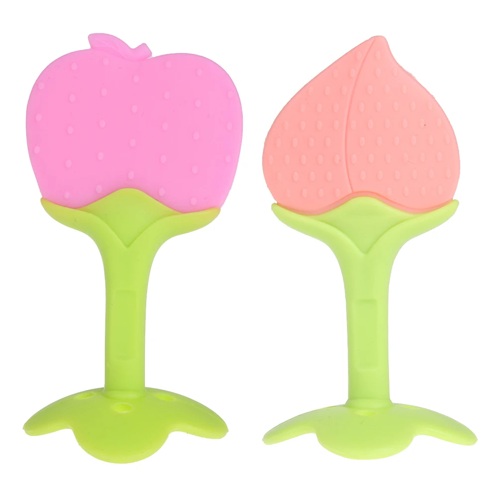 Newborn Baby Silicone Teether Fruits Shape Infant Chew Training Teethers Kids Dental Care Soothes Teething Toothbrush Tool Toys
Newborn Baby Silicone Teether Fruits Shape Infant Chew Training Teethers Kids Dental Care Soothes Teething Toothbrush Tool Toys