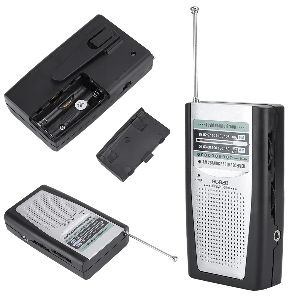 Elderly Portable Mini Radio Mini Portable AM/FM BC-R20 Radio Speaker Receiver Telescopic Antenna
Elderly Portable Mini Radio Mini Portable AM/FM BC-R20 Radio Speaker Receiver Telescopic Antenna