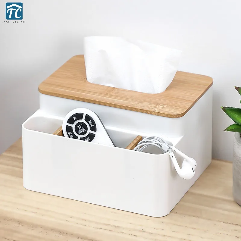 Nordic Simple Tissue Box Home Multi-function Storage Living Room Coffee Table Bamboo Wooden Napkins Plastic Holder Case Desktop
Nordic Simple Tissue Box Home Multi-function Storage Living Room Coffee Table Bamboo Wooden Napkins Plastic Holder Case Desktop