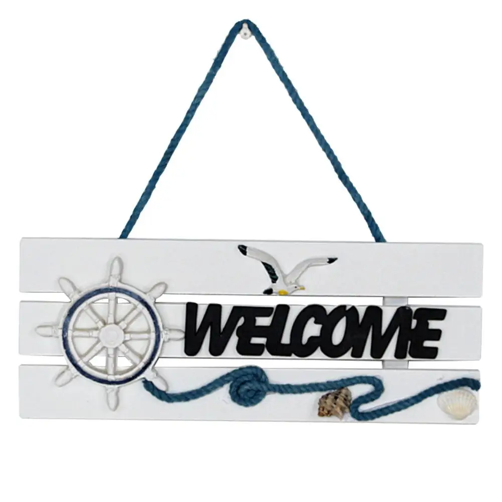 New Mediterranean Welcome Doorplate Hanging Pendant Sign Home Store Door Wall Decor
New Mediterranean Welcome Doorplate Hanging Pendant Sign Home Store Door Wall Decor