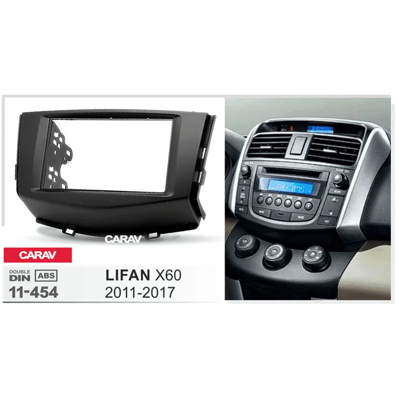 CARAV 11-454 Car 2DIN Radio DVD Frame Fascia Dash Panel for LIFAN X60 2011+ Stereo Fascia Dash CD Trim Installation Kit
CARAV 11-454 Car 2DIN Radio DVD Frame Fascia Dash Panel for LIFAN X60 2011+ Stereo Fascia Dash CD Trim Installation Kit