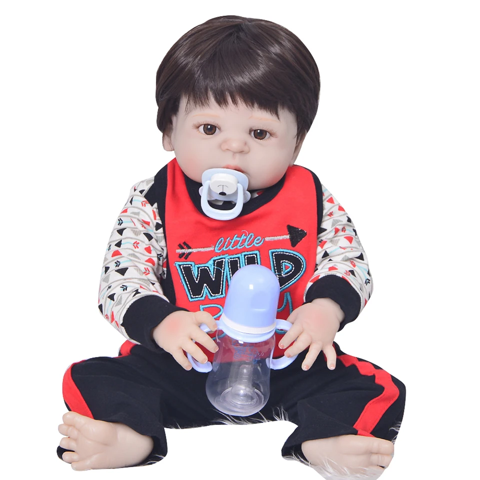55 cm Real baby reborn silicone inteiro Newborn baby alive Boy Dolls for Sale boneca bebes reborn menino child gift doll toy
55 cm Real baby reborn silicone inteiro Newborn baby alive Boy Dolls for Sale boneca bebes reborn menino child gift doll toy