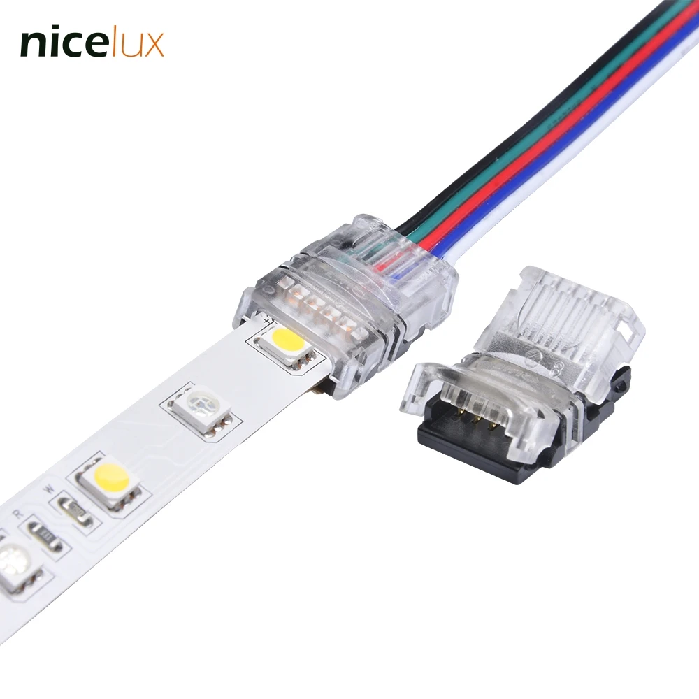 5pcs 5 Pin LED Strip Wire Connector for 12mm 5050 RGBW RGBY IP20 Non-waterproof LED Strip to Wire Connection Terminals
5pcs 5 Pin LED Strip Wire Connector for 12mm 5050 RGBW RGBY IP20 Non-waterproof LED Strip to Wire Connection Terminals