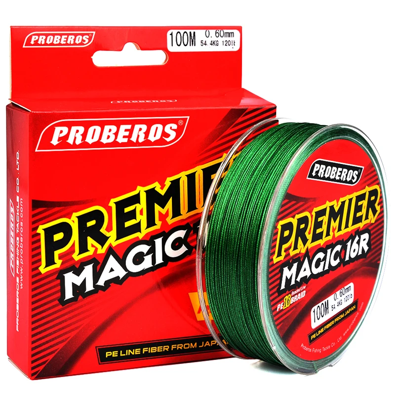 100M 300M PRO BEROS PE Fishing Line 16 Stands 16 Weaves Japan Braided Wire Available 40LB-300LB PE Line Tackle Red Package
100M 300M PRO BEROS PE Fishing Line 16 Stands 16 Weaves Japan Braided Wire Available 40LB-300LB PE Line Tackle Red Package