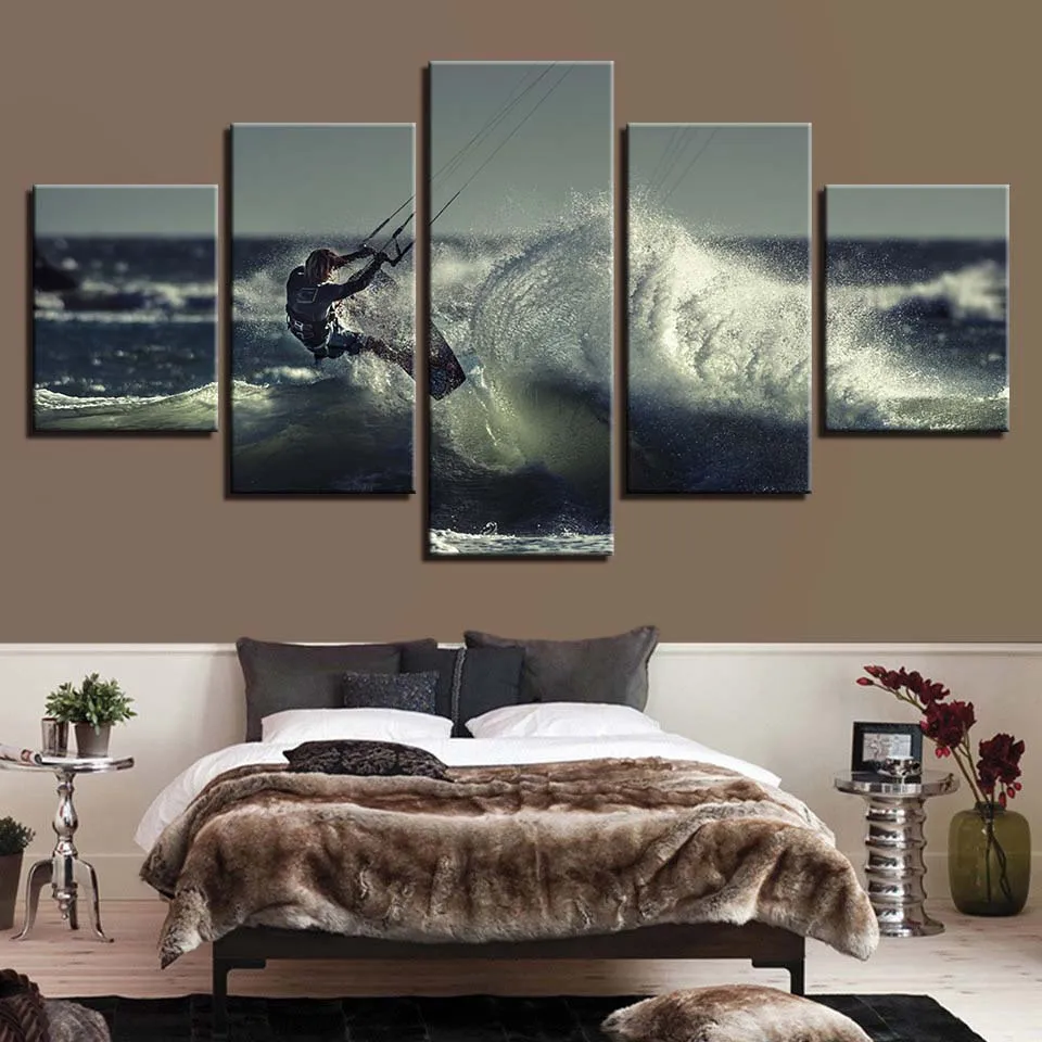 Modern HD Prints Canvas Painting Home Decoration Bedside Background Surfing 5 Pieces Wall Art Modular Pictures Artwork Poster
Modern HD Prints Canvas Painting Home Decoration Bedside Background Surfing 5 Pieces Wall Art Modular Pictures Artwork Poster