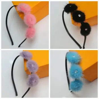 20pcs 35mm Fur pompom Ball Hair hoop solid hairbands popular pompon Hair Bands Princess Headbands Accessories GR115
20pcs 35mm Fur pompom Ball Hair hoop solid hairbands popular pompon Hair Bands Princess Headbands Accessories GR115