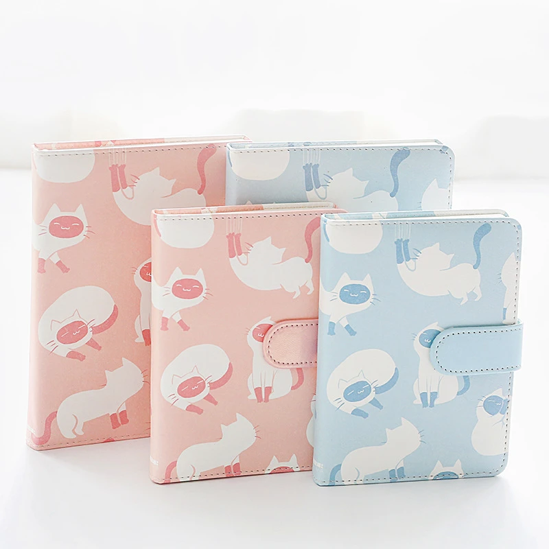 Cute Cat Magnetic Buckle Colorful Illustration Page Notebooks Journal Diary Pocket Notepad Hardcover Copybooks Kawaii Stationery
Cute Cat Magnetic Buckle Colorful Illustration Page Notebooks Journal Diary Pocket Notepad Hardcover Copybooks Kawaii Stationery