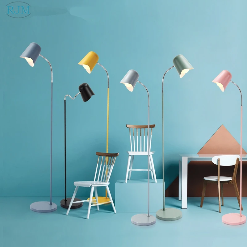 Nordic Simple Modern Iron Floor Lamps Creative Multicolor Floor Lights for Showroom Kitchen Living Room Bedroom Children's Room
Nordic Simple Modern Iron Floor Lamps Creative Multicolor Floor Lights for Showroom Kitchen Living Room Bedroom Children's Room