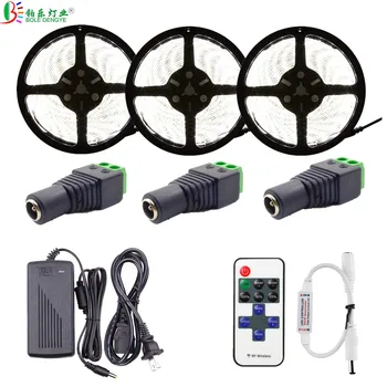 5M 10M 15M White Warm LED Diode Tape Ribbon SMD 2835 5050 5630 Flexible LED Strip+RF LED Controller+12V Power Adapter For Home
5M 10M 15M White Warm LED Diode Tape Ribbon SMD 2835 5050 5630 Flexible LED Strip+RF LED Controller+12V Power Adapter For Home