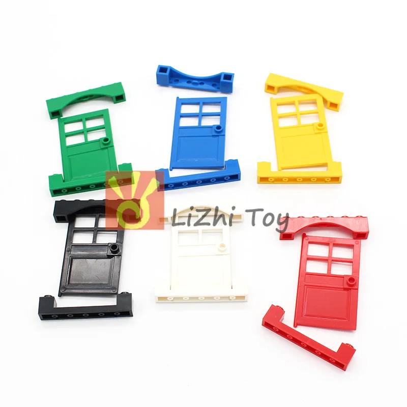 MOC 1x6x6 Assembled doors DIY Building Enlighten Block Bricks Compatible Particles Street View
MOC 1x6x6 Assembled doors DIY Building Enlighten Block Bricks Compatible Particles Street View
