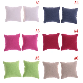 2Pcs Flower Pillow Cushions For Sofa Couch Bed 1/12 Dollhouse Miniature Furniture Toys
2Pcs Flower Pillow Cushions For Sofa Couch Bed 1/12 Dollhouse Miniature Furniture Toys
