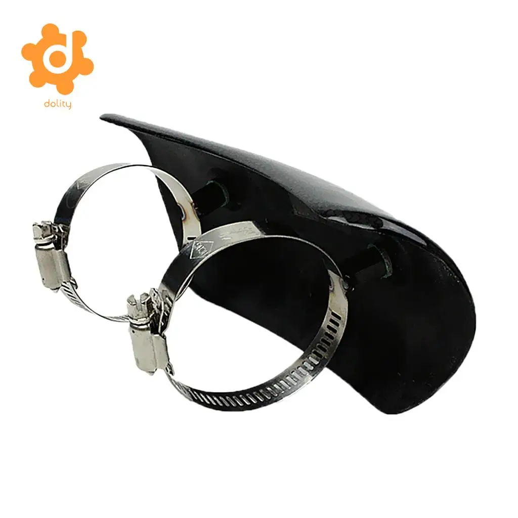 Motorcycle Exhaust Muffler Cover Carbon Fiber Protector Heat Shield Covers