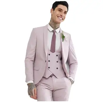High Quality Mens Formal Suits Tuxedos Blazers Suits Shawl Lapel Custom Made Best Men Grooms 3 Pieces(Jacket+Pants+Vest)
High Quality Mens Formal Suits Tuxedos Blazers Suits Shawl Lapel Custom Made Best Men Grooms 3 Pieces(Jacket+Pants+Vest)