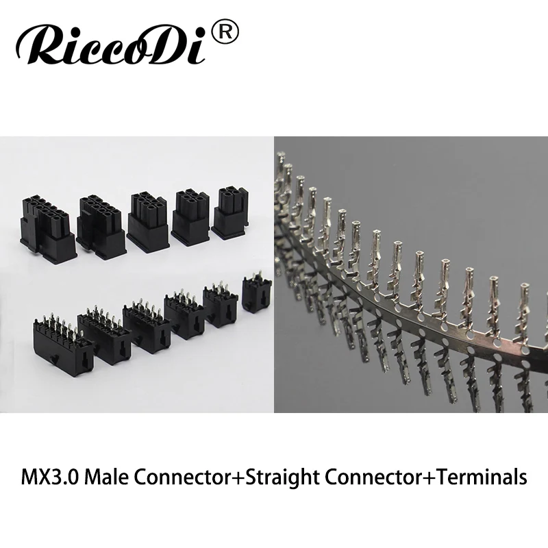 30set Micro-fit 3.0mm pitch double row 2/4/6/8/10/12/14/16/18/20/22/24pin connector male and female straight connector with pins
30set Micro-fit 3.0mm pitch double row 2/4/6/8/10/12/14/16/18/20/22/24pin connector male and female straight connector with pins