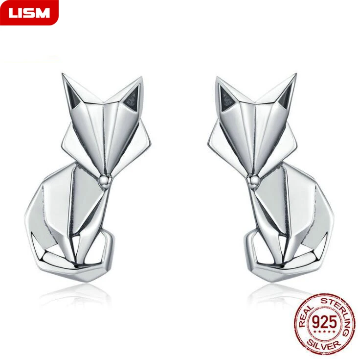 Dropshiping Hot Sale Genuine 925 Sterling Silver Fish And Cat Simple Line Earrings for Women Authentic Silver Jewelry
Dropshiping Hot Sale Genuine 925 Sterling Silver Fish And Cat Simple Line Earrings for Women Authentic Silver Jewelry