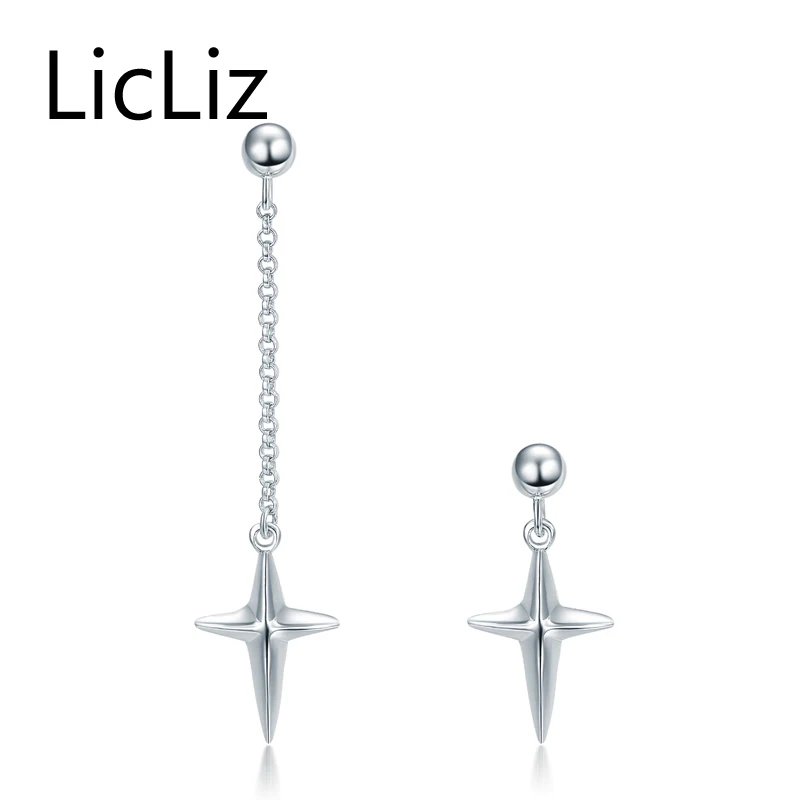 LicLiz Chic 925 Sterling Silver Irregular Cross Jesus Earrings Star New Jewelry For Women Valentines' Gifts Anel Feminino LE0243
LicLiz Chic 925 Sterling Silver Irregular Cross Jesus Earrings Star New Jewelry For Women Valentines' Gifts Anel Feminino LE0243