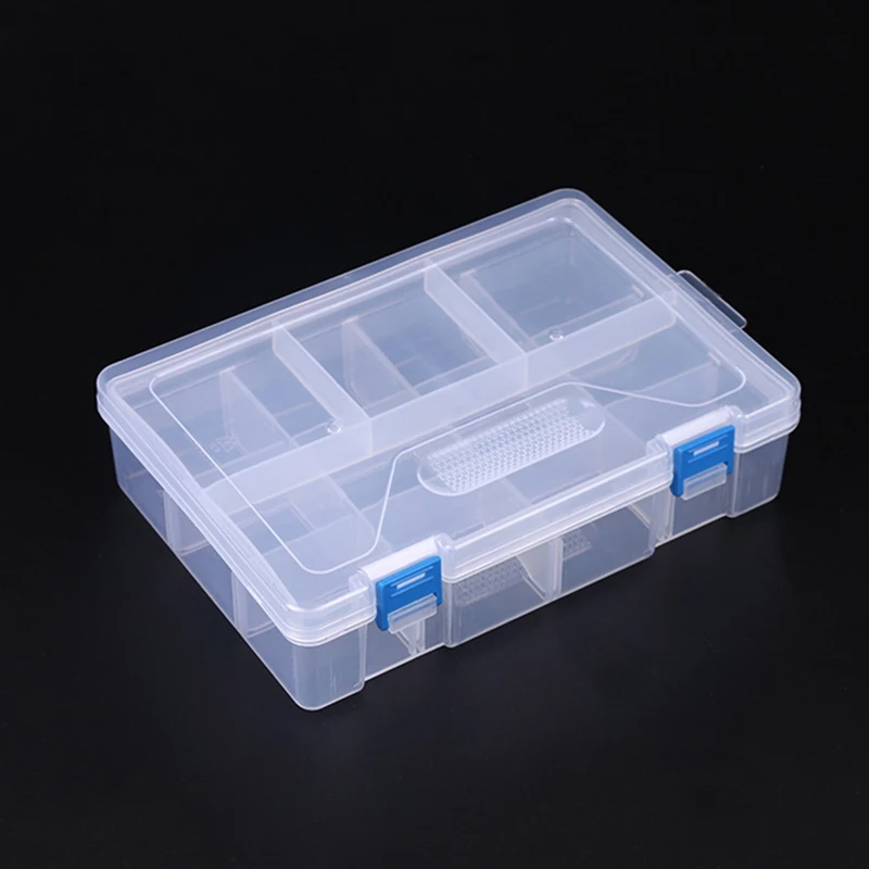 16 Grid Transparent Plastic Empty Storage Box For Small Component Tool Jewelry Beads Display Makeup Organizers
16 Grid Transparent Plastic Empty Storage Box For Small Component Tool Jewelry Beads Display Makeup Organizers