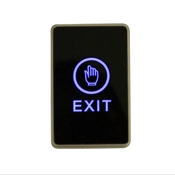 Bule Backlight Touch Exit Button Infrared Contactless Door Release Switch for Access Control System
Bule Backlight Touch Exit Button Infrared Contactless Door Release Switch for Access Control System