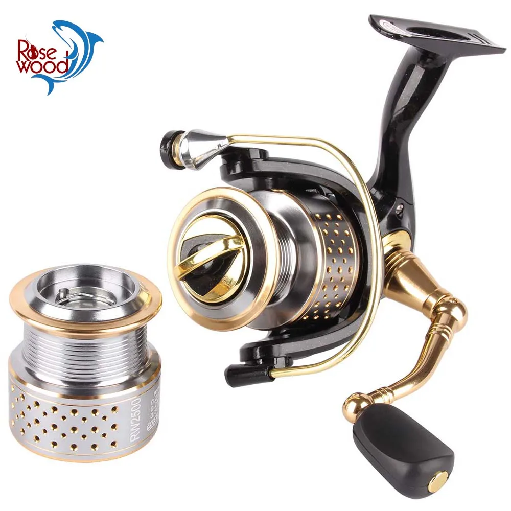 RoseWood Spinning Fishing Reel Spare Spool 1000 2500 Series 8+1 Bearing Balls 5.2:1 Professional Wheels Fishing Tackle
RoseWood Spinning Fishing Reel Spare Spool 1000 2500 Series 8+1 Bearing Balls 5.2:1 Professional Wheels Fishing Tackle