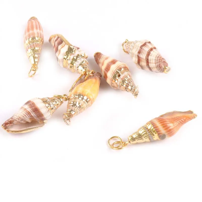 5pcs Gold Plated Natural Stripe Spiral Shell For Jewelry Bracelet Handmade Pendant DIY Craft Decor Accessories Seashells tr0319
5pcs Gold Plated Natural Stripe Spiral Shell For Jewelry Bracelet Handmade Pendant DIY Craft Decor Accessories Seashells tr0319