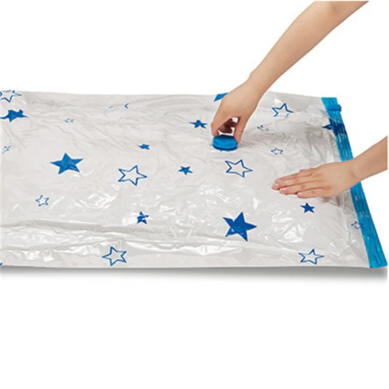 Large Size Star Vacuum Clothes Storage Bag Space Saving Compressed Bags Seal Compression Travel Wardrobe Organizer for Bedding
Large Size Star Vacuum Clothes Storage Bag Space Saving Compressed Bags Seal Compression Travel Wardrobe Organizer for Bedding
