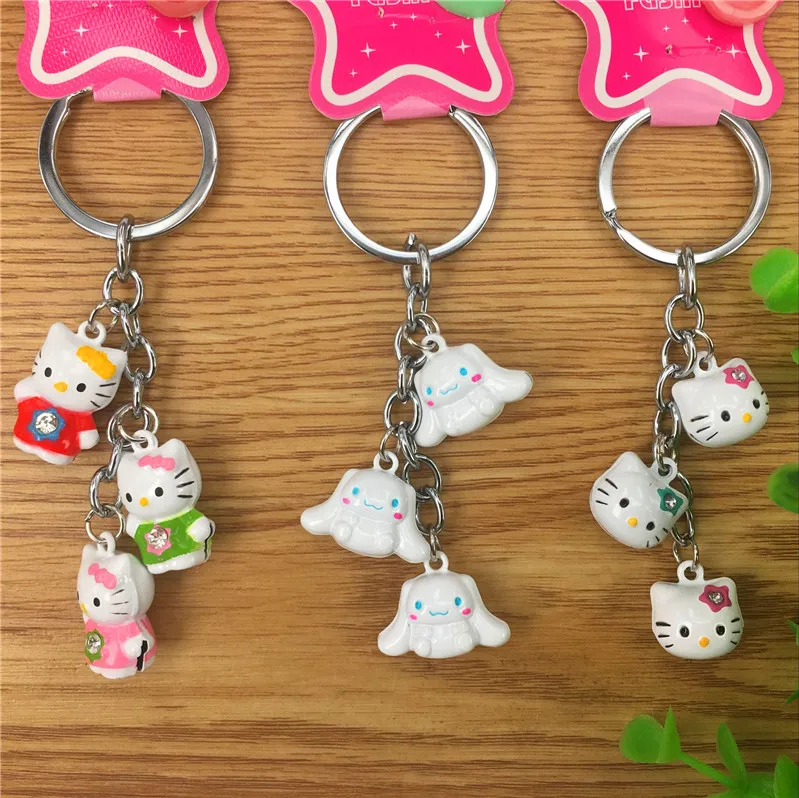 IVYYE 1PCS Cinnamoroll Bells Anime Metal Key Chains Cartoon Keyring Car Keychain Pendant Toys Keyholder Unisex Gifts NEW
IVYYE 1PCS Cinnamoroll Bells Anime Metal Key Chains Cartoon Keyring Car Keychain Pendant Toys Keyholder Unisex Gifts NEW