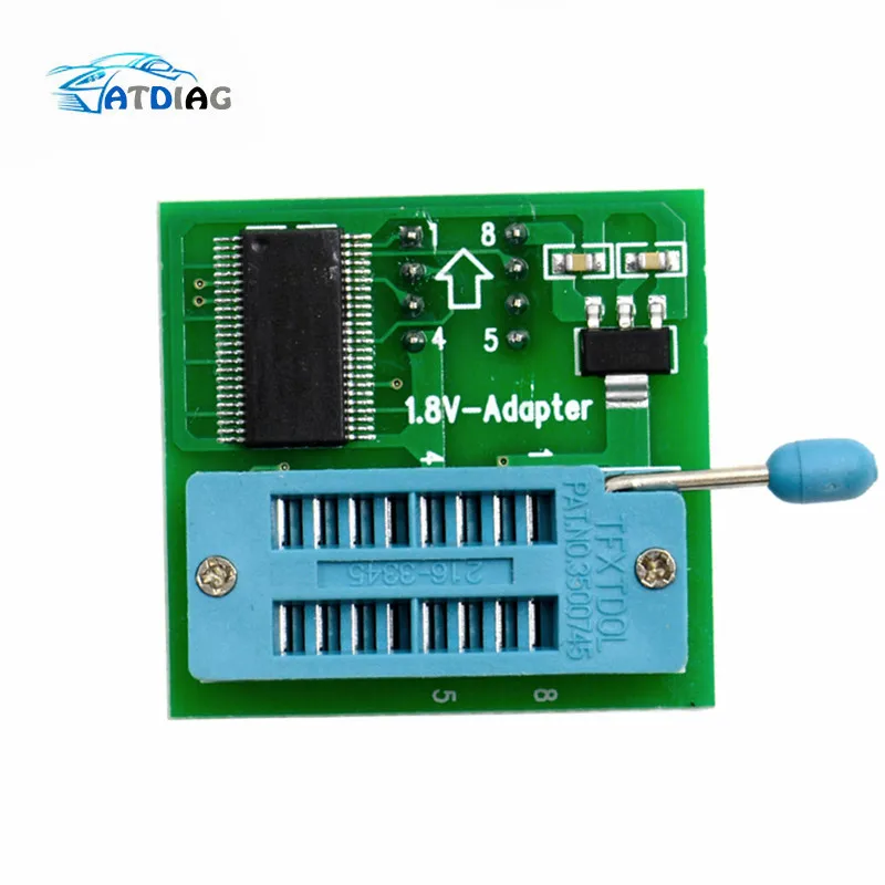 1.8V SPI Flash For TL866CS Adapter for motherboard SOP8 DIP8 W25 MX25 use on programmers TL866A EZP2010 EZP2013 CH341 | Автомобили и