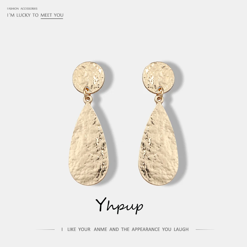 Yhpup Simple Water Drop Metal Drop Earrings Small Statement Dangle Earrings For Women Fashion Jewelry Orecchini 2019 Party Gifts
Yhpup Simple Water Drop Metal Drop Earrings Small Statement Dangle Earrings For Women Fashion Jewelry Orecchini 2019 Party Gifts