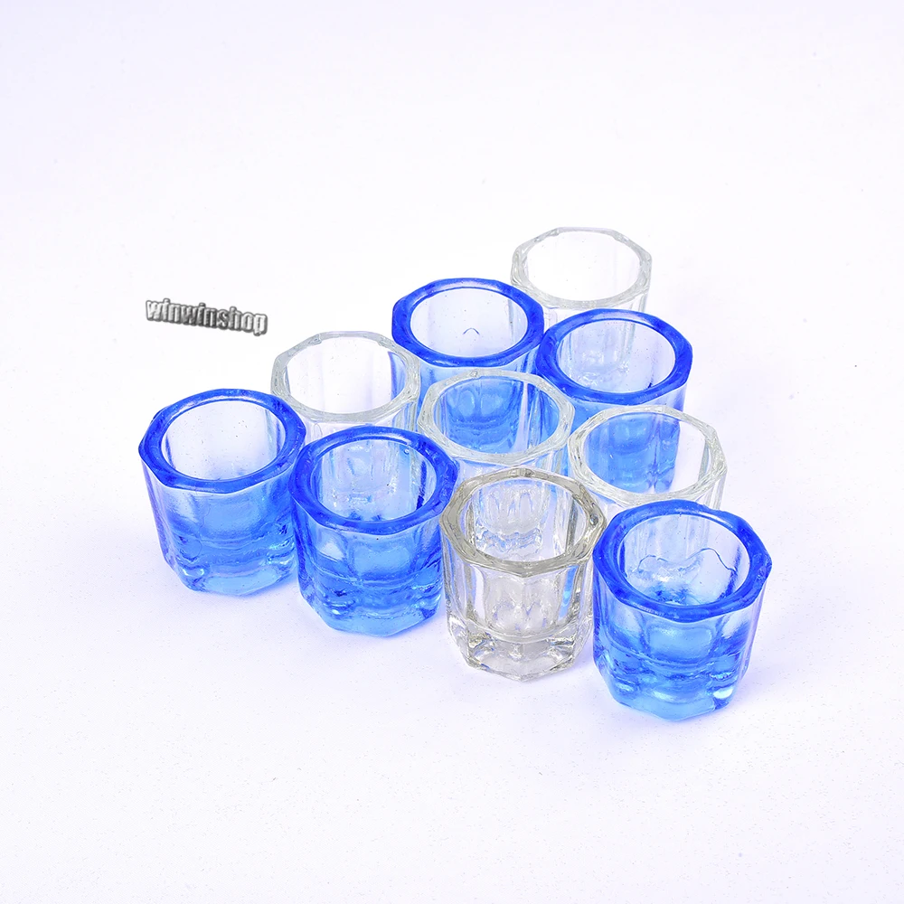10pcs Liquid Powder Glass Dappen Dish Crystal Cup for Manicure Acryl Liquidglassl Nail Tools
10pcs Liquid Powder Glass Dappen Dish Crystal Cup for Manicure Acryl Liquidglassl Nail Tools