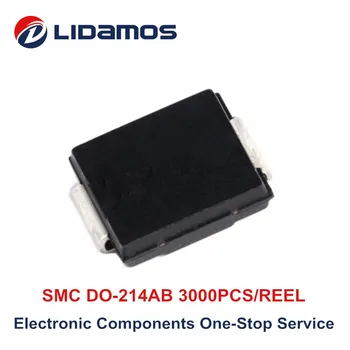 3000PCS SMC DO-214AB ES3D ES3J S3G S3M SK54 SS54 1N5824 SK56 SS56 SS310 SR3100 SS36 SS36 US3G High Quality
3000PCS SMC DO-214AB ES3D ES3J S3G S3M SK54 SS54 1N5824 SK56 SS56 SS310 SR3100 SS36 SS36 US3G High Quality