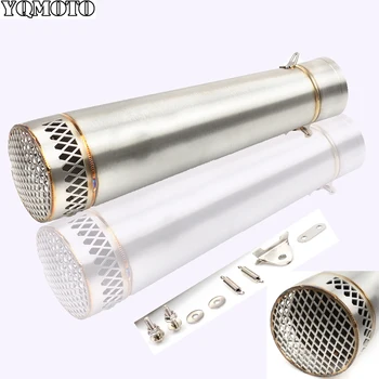 36-51MM Universal Modified Escape Moto Exhaust Motorcycle Scooter Muffler Pipe for triumph buell Kawasaki Yamaha BWM
36-51MM Universal Modified Escape Moto Exhaust Motorcycle Scooter Muffler Pipe for triumph buell Kawasaki Yamaha BWM