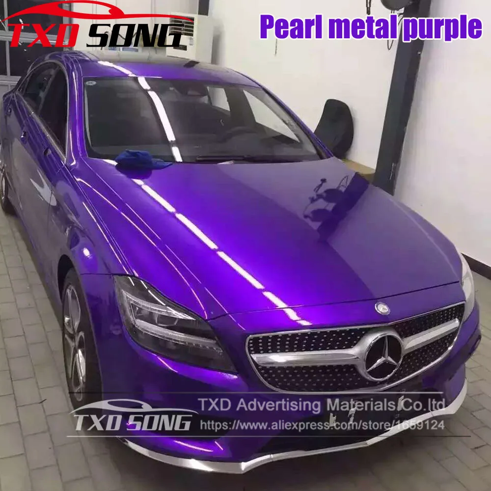 10/20/30/40/50/60X152Cm Glossy Pearl purple Metallic Glossy Glitter Wrap Sticker for car wraps Glossy Candy Gold Vinyl Film
10/20/30/40/50/60X152Cm Glossy Pearl purple Metallic Glossy Glitter Wrap Sticker for car wraps Glossy Candy Gold Vinyl Film