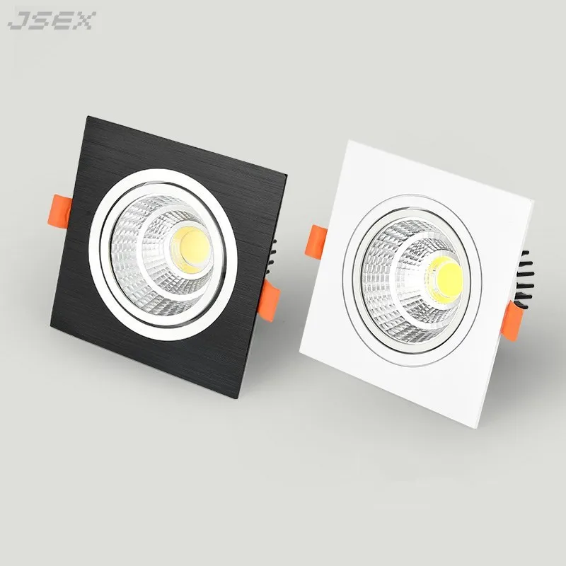 Recessed Dimmable LED Downlights 7W9W12W COB LED Ceiling Lamp AC85-265V Warm Cold White LED Ceiling Spot Lights Indoor Lighting
Recessed Dimmable LED Downlights 7W9W12W COB LED Ceiling Lamp AC85-265V Warm Cold White LED Ceiling Spot Lights Indoor Lighting