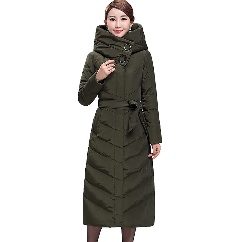 High Quality 100% White Duck Down X-Long Coat Winter Warm Padded Duck Down Women Jackets Parka New Europe Slim Down Outwear
High Quality 100% White Duck Down X-Long Coat Winter Warm Padded Duck Down Women Jackets Parka New Europe Slim Down Outwear