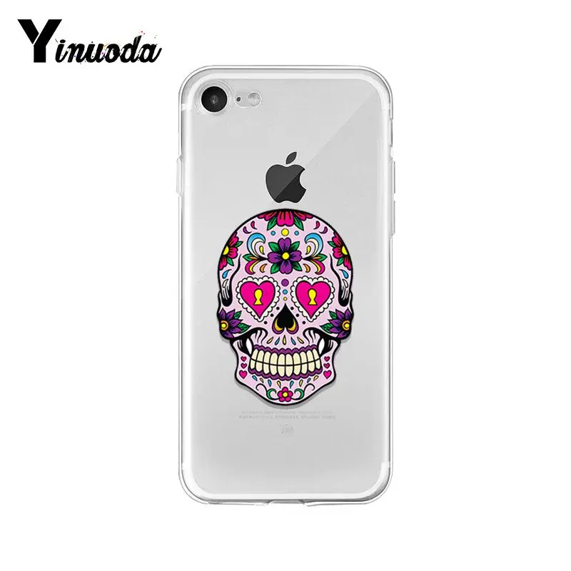 Fashion Retro Style Flower Skull