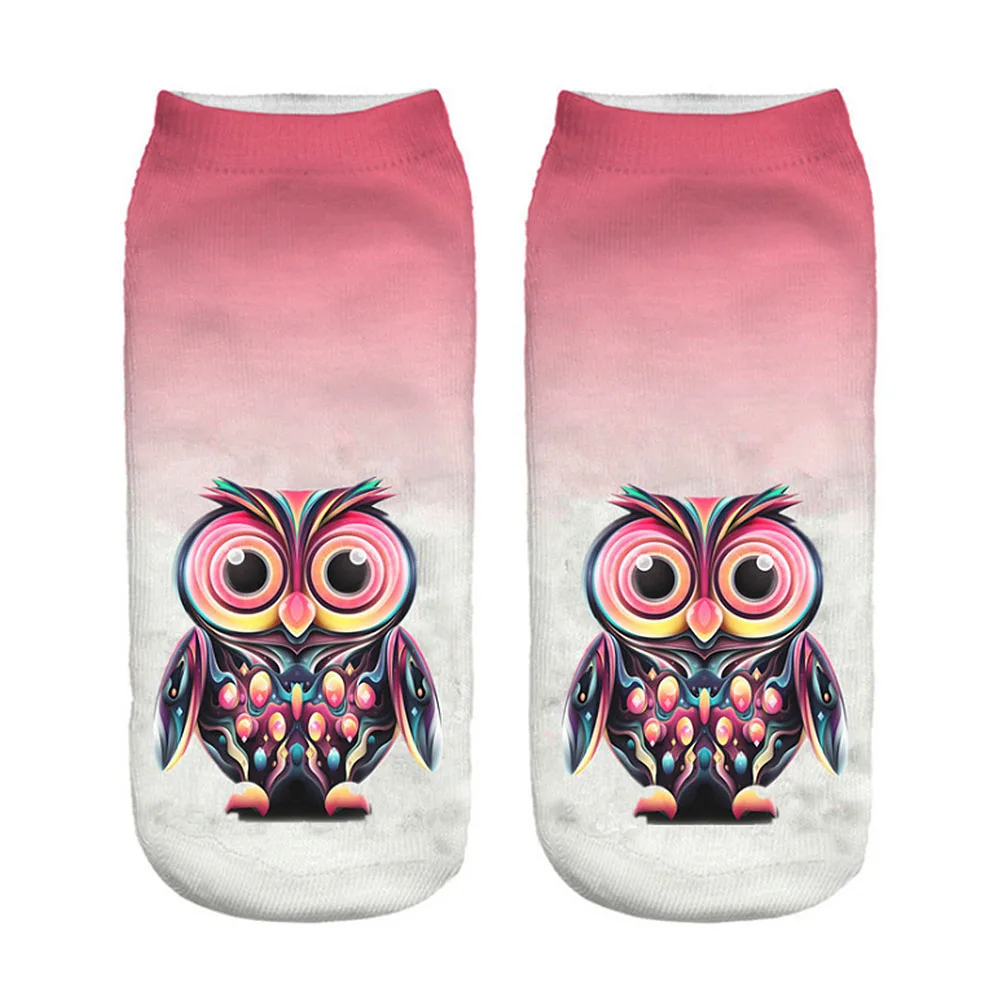 2018 New Funny 3d Print Socks Cute 3D Owl Calcetines Character Unisex Socks Hot Women Mujer Unisex Fashion Sox Cartoon Sox
2018 New Funny 3d Print Socks Cute 3D Owl Calcetines Character Unisex Socks Hot Women Mujer Unisex Fashion Sox Cartoon Sox