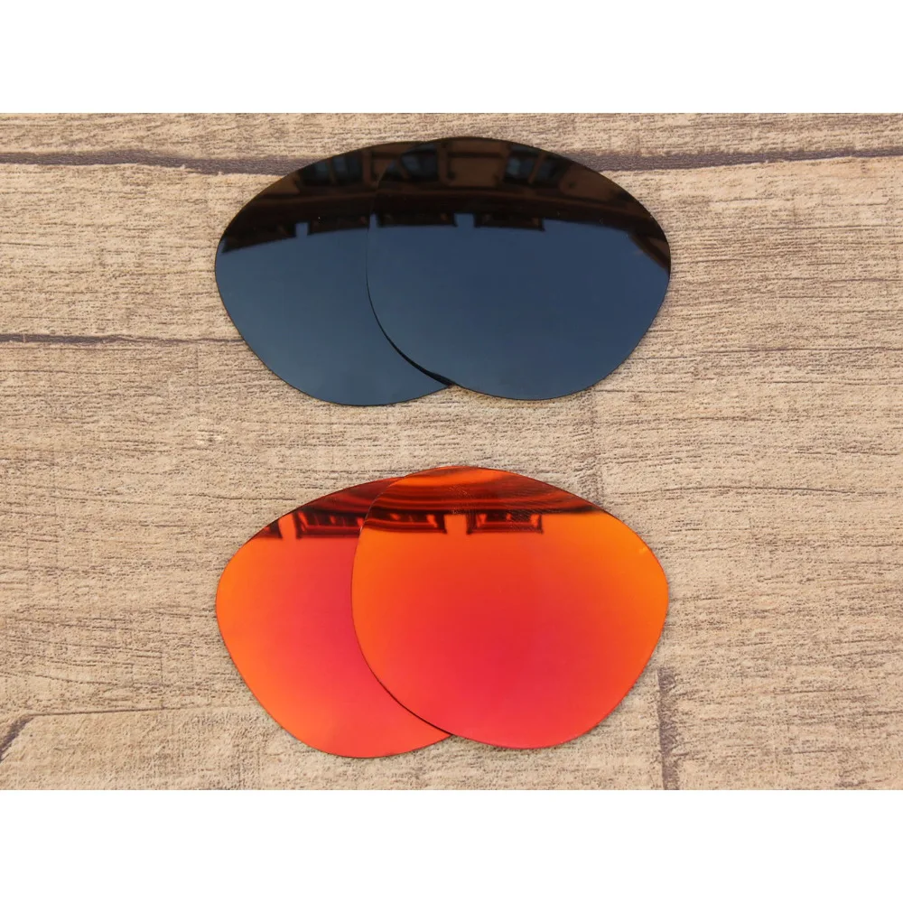 Vonxyz 2 Pairs Stealth Black & Ruby Mirror Polarized Replacement Lenses for-Oakley Garage Rock Frame
Vonxyz 2 Pairs Stealth Black & Ruby Mirror Polarized Replacement Lenses for-Oakley Garage Rock Frame