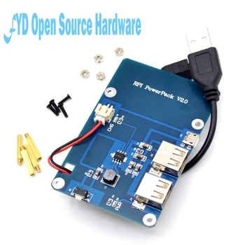 Lithium Battery Pack Expansion Board Power Supply no with lithium battery for Raspberry Pi 3,2 Model B,1 Model B+ Banana Pi
Lithium Battery Pack Expansion Board Power Supply no with lithium battery for Raspberry Pi 3,2 Model B,1 Model B+ Banana Pi