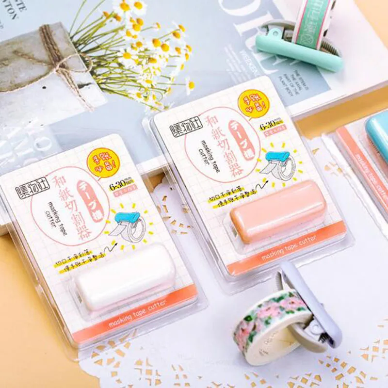 Washi Paper Tape Cutter Literature Art Mini-makaron Portable Grille Clip Tape Dispenser Tool Adhesive Tape Holder
Washi Paper Tape Cutter Literature Art Mini-makaron Portable Grille Clip Tape Dispenser Tool Adhesive Tape Holder
