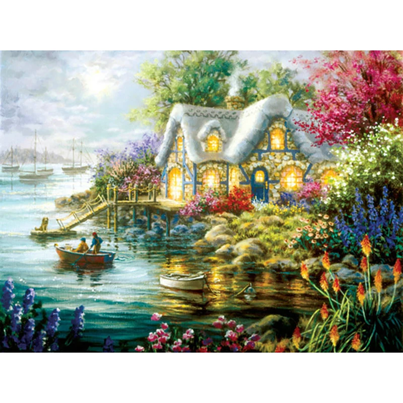 LaoJieYuan 5D Diamond Embroidery Landscape Crystal Diamond Painting Full Square Cross Stitch Sale Diamond Mosaic Home Decoration
LaoJieYuan 5D Diamond Embroidery Landscape Crystal Diamond Painting Full Square Cross Stitch Sale Diamond Mosaic Home Decoration