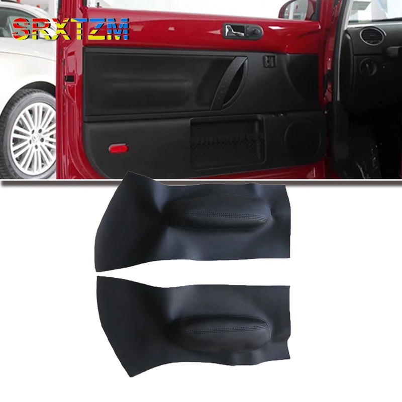 SRXTZM New 2pcs Black Microfiber Leather Door Handle Armrest Panel Decorative Cover For Volkswagen Beetle 1998-2010
SRXTZM New 2pcs Black Microfiber Leather Door Handle Armrest Panel Decorative Cover For Volkswagen Beetle 1998-2010