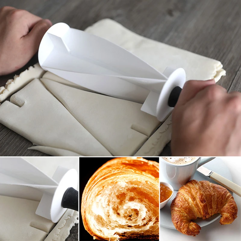 Big Size Rolling Cutter for Making Croissant Bread Wheel Dough Cookie Pastry Knife Cutter Bakeware Kitchen Croissant Cutter Mold
Big Size Rolling Cutter for Making Croissant Bread Wheel Dough Cookie Pastry Knife Cutter Bakeware Kitchen Croissant Cutter Mold