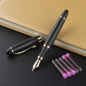 JINHAO X450 Executive Black frosted Broad Bib Fountain Pen Without Pencil Box luxury writing gift pens
JINHAO X450 Executive Black frosted Broad Bib Fountain Pen Without Pencil Box luxury writing gift pens