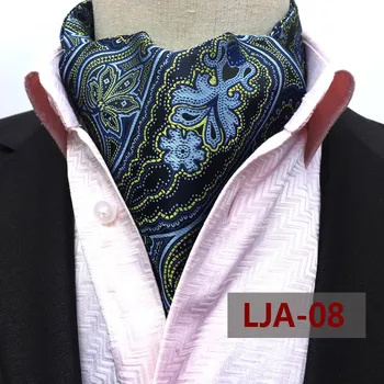 British Style Designer's Man Fashion Ascot Wedding Banquet Neckerchief High Quality Woven Blue Paisley Pattern
British Style Designer's Man Fashion Ascot Wedding Banquet Neckerchief High Quality Woven Blue Paisley Pattern