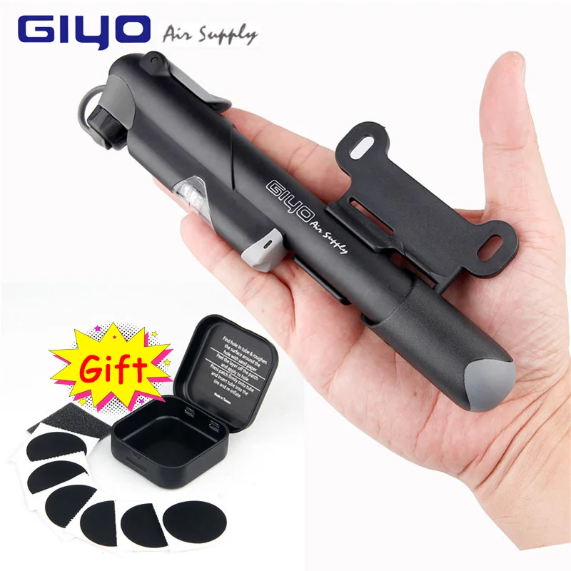 Portable Mini Bike Pump with Gauge Pump Clever Valves Schrader Presta Bike Air Inflator Cycling Tire Pump Accessory Pump Bomb
Portable Mini Bike Pump with Gauge Pump Clever Valves Schrader Presta Bike Air Inflator Cycling Tire Pump Accessory Pump Bomb