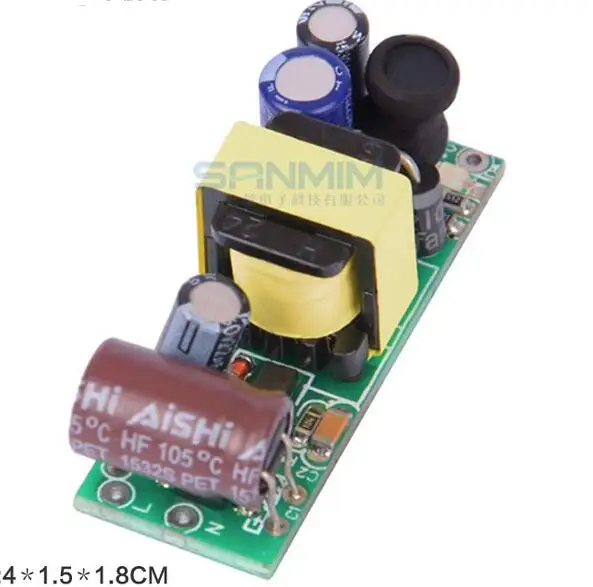 SM-PLB05A Ultra-small switching power supply module Bare board AC220V to DC24v switching baord 5V 9V 12V 15V 24V 3.3V
SM-PLB05A Ultra-small switching power supply module Bare board AC220V to DC24v switching baord 5V 9V 12V 15V 24V 3.3V