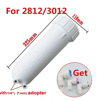 ULP2812/3012 RO Membrane Shell/ Reverse Osmosis Housing for 200/300/400GPD standard size filter cartridges
ULP2812/3012 RO Membrane Shell/ Reverse Osmosis Housing for 200/300/400GPD standard size filter cartridges