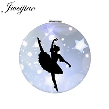 JWEIJIAO Elegant Ballet Dancing Pocket Mirror Irish Dance Gymnastics Dancer Ballerina Round Makeup Mirror PU Leather
JWEIJIAO Elegant Ballet Dancing Pocket Mirror Irish Dance Gymnastics Dancer Ballerina Round Makeup Mirror PU Leather