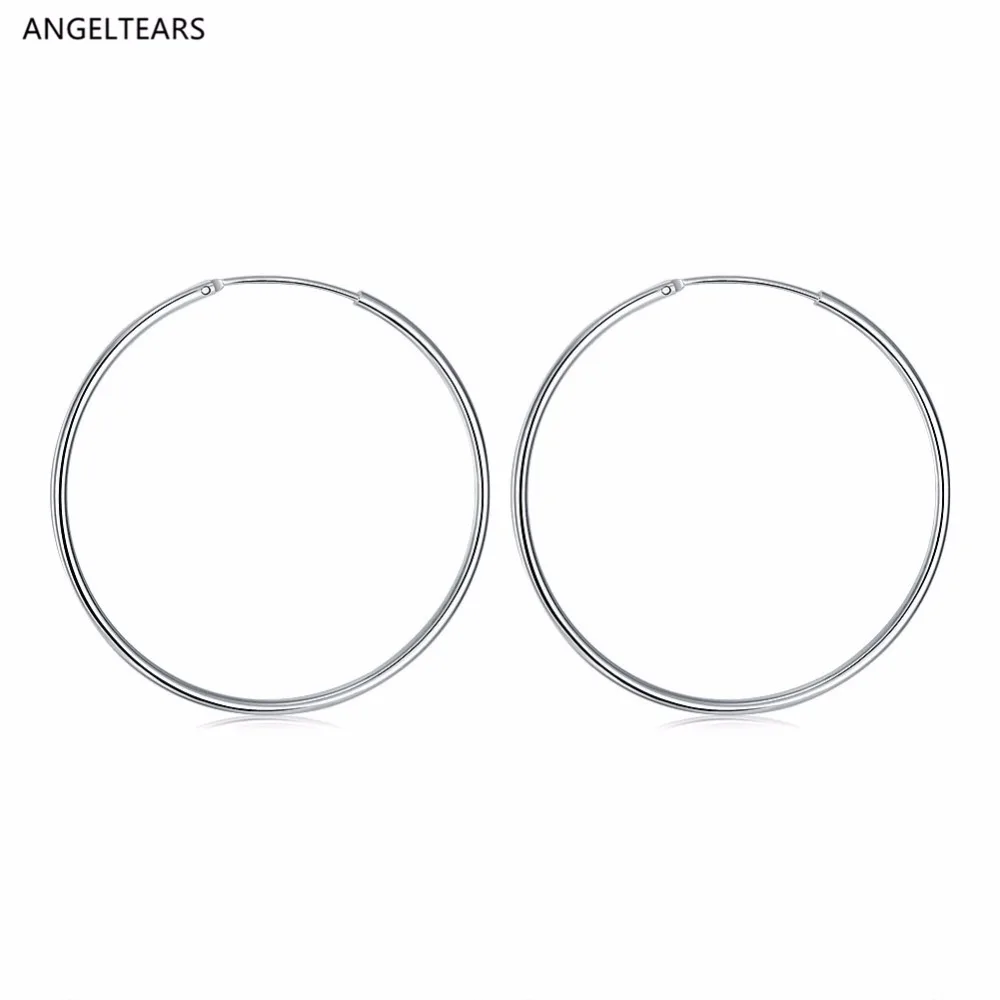 Wholesale cheap silver color hoop earrings diameter 5CM girl woman fashion party jewelry drop shipping brincos
Wholesale cheap silver color hoop earrings diameter 5CM girl woman fashion party jewelry drop shipping brincos