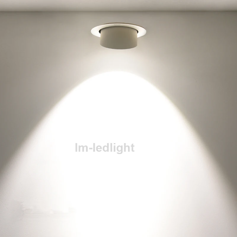 Регулируемый точечный светодиодный светильник 10 Вт Размер отверстия 115 мм